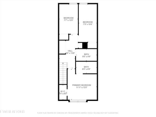 613 Vose Rd Unit B, Alcoa, TN 37701 - floor plan / room layout