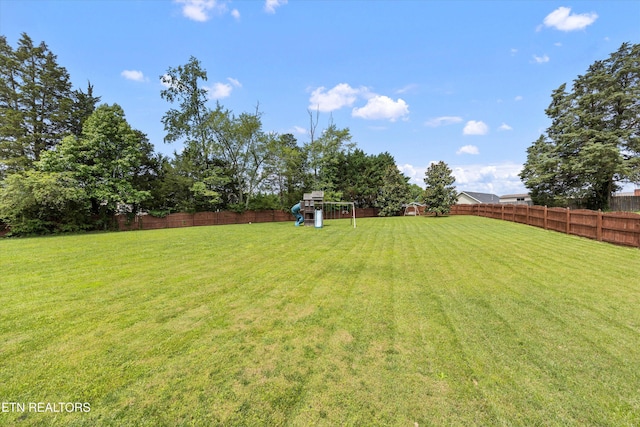 7127 Fieldstone Farms Ln, Knoxville, TN 37921 - view of yard with a playground