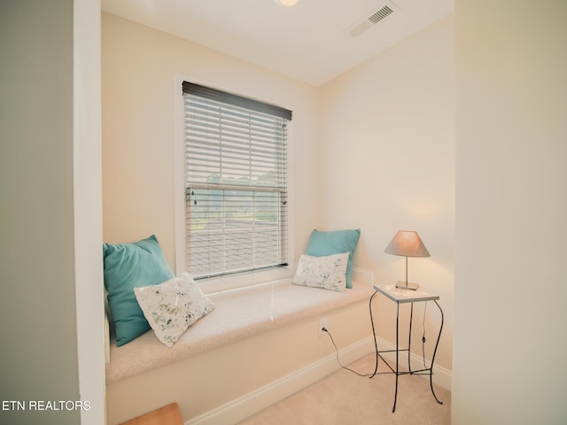1201 Bentley Park Ln, Knoxville, TN 37922 - living area featuring light carpet and baseboards