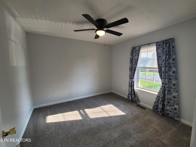 4121 Briggs Loop, Kodak, TN 37764 - carpeted empty room featuring ceiling fan and baseboards