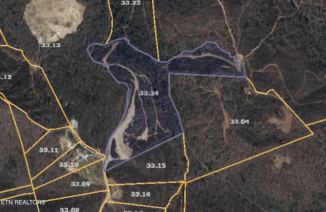 840 Ali Ln, Pvt, Huntsville, TN 37756 - aerial overview of property's location