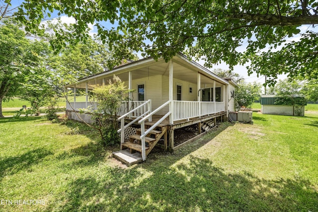 168 Boatman Rd, Cookeville, TN 38506 - view of front of property featuring a front lawn