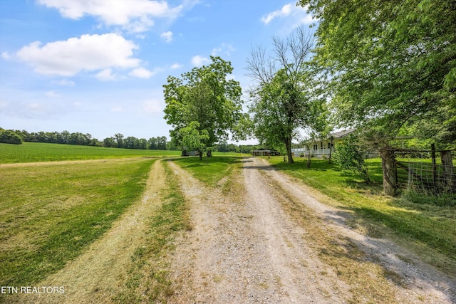 168 Boatman Rd, Cookeville, TN 38506 - view of dirt / gravel road featuring a view of countryside