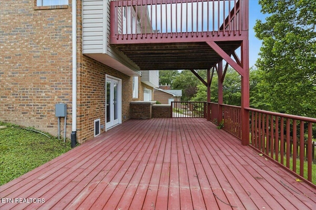 262 Cresent St, Harrogate, TN 37752 - view of deck