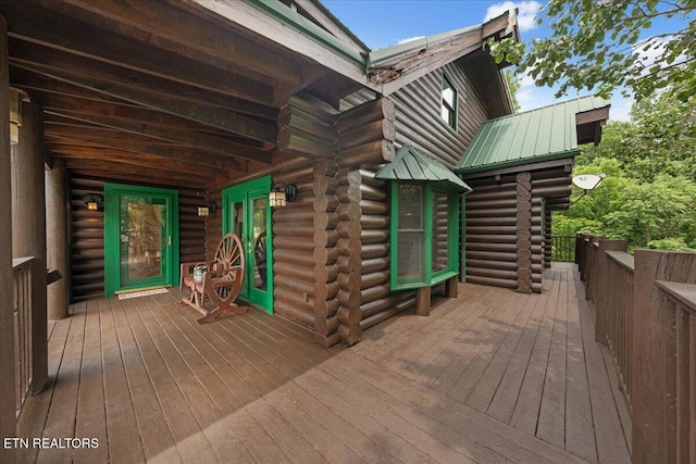 158 Dillon Rd, Baxter, TN 38544 - view of deck