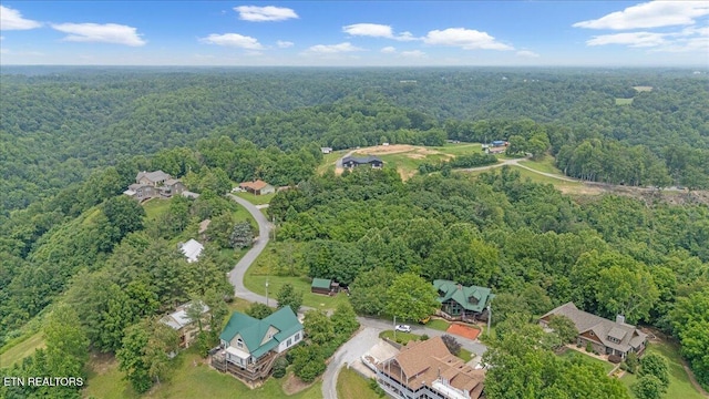 158 Dillon Rd, Baxter, TN 38544 - aerial view of property and surrounding area with a forest