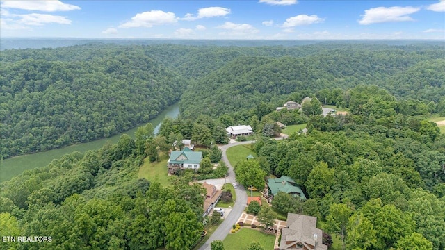 158 Dillon Rd, Baxter, TN 38544 - aerial view of a heavily wooded area
