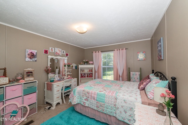 1193 Johnson Rd, Seymour, TN 37865 - bedroom featuring light colored carpet and ornamental molding