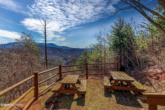 204 Pinnacle Dr, Gatlinburg, TN 37738 - view of mountain backdrop