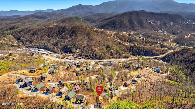 204 Pinnacle Dr, Gatlinburg, TN 37738 - view of mountain background