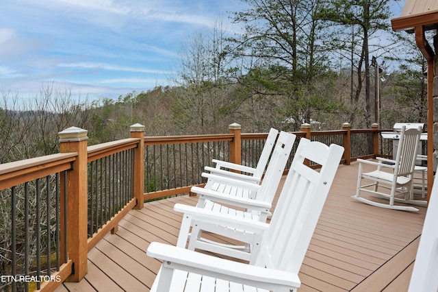 3325 Tekoa Mountain Way, Sevierville, TN 37876 - view of wooden deck