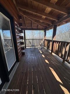 3355 Priscilla Heights Ln, Sevierville, TN 37862 - view of wooden deck