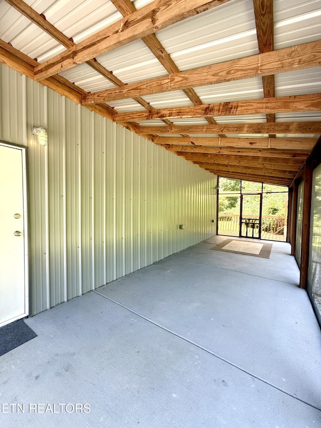 179 Wiggins Rd, Tellico Plains, TN 37385 - view of unfurnished sunroom