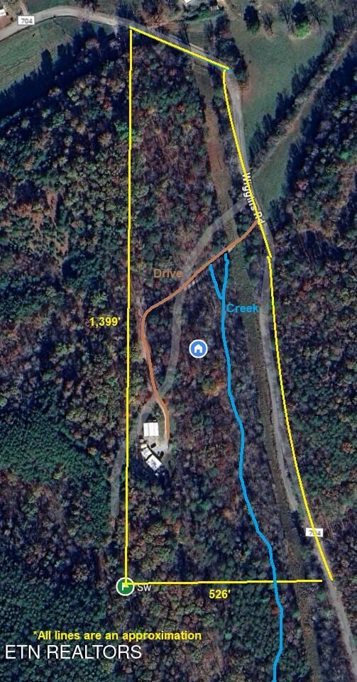 179 Wiggins Rd, Tellico Plains, TN 37385 - map of property location