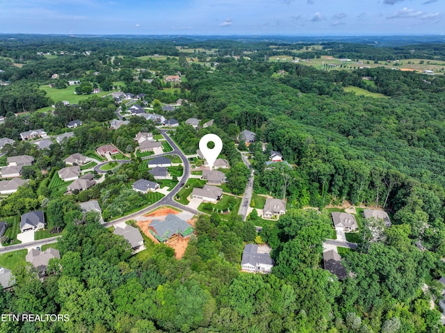 126 Pocola Way, Loudon, TN 37774 - aerial overview of property's location with nearby suburban area