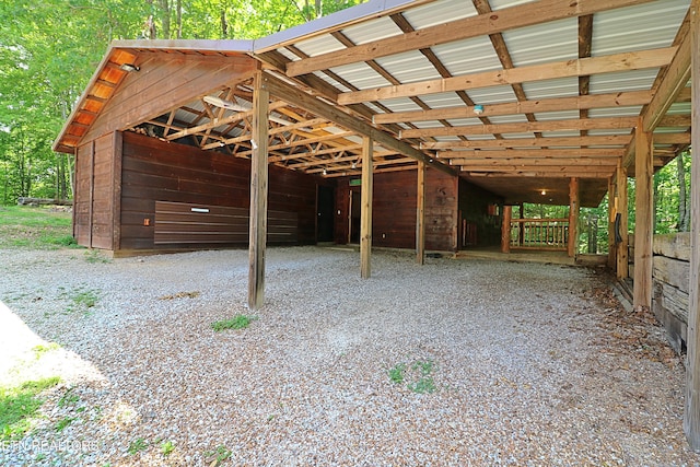 495 Bear Hollow Rd, Oneida, TN 37841 - view of car parking featuring a carport