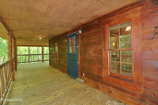 495 Bear Hollow Rd, Oneida, TN 37841 - view of wooden terrace