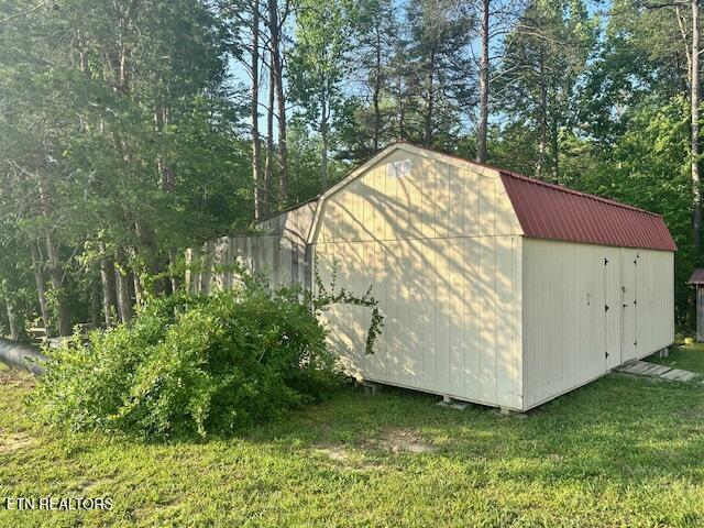 832 Fritzsche, Jamestown, TN 38556 - view of shed featuring view of scattered trees