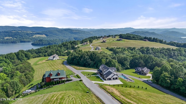 888 Smokey Quartz Blvd, New Tazewell, TN 37825 - aerial view of sparsely populated area with a water and mountain view