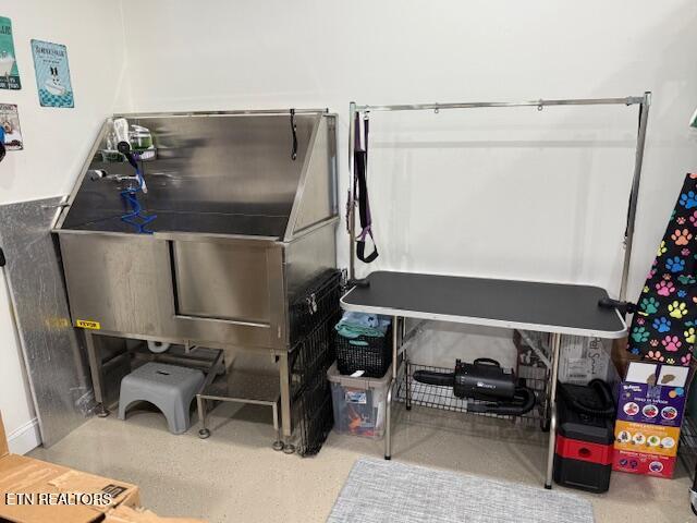 888 Smokey Quartz Blvd, New Tazewell, TN 37825 - misc room featuring pet washing station