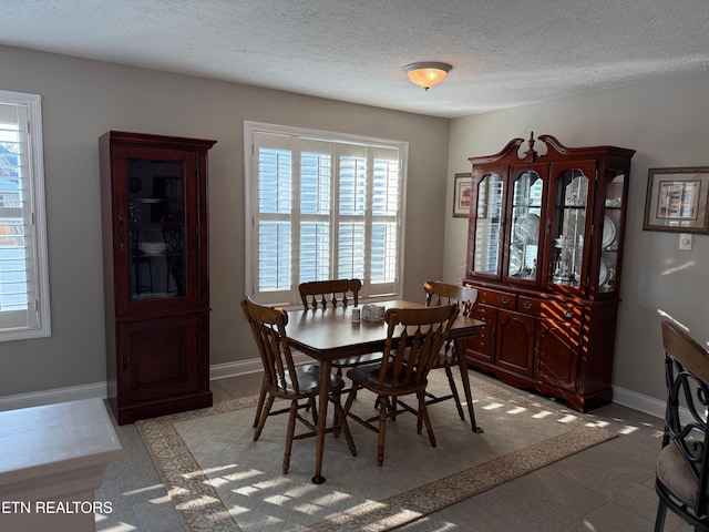 7243 Autumn View Ln, Powell, TN 37849 - dining room featuring baseboards and a textured ceiling