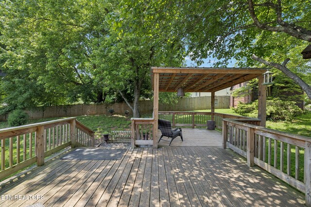 7901 Ewing Rd, Powell, TN 37849 - view of deck