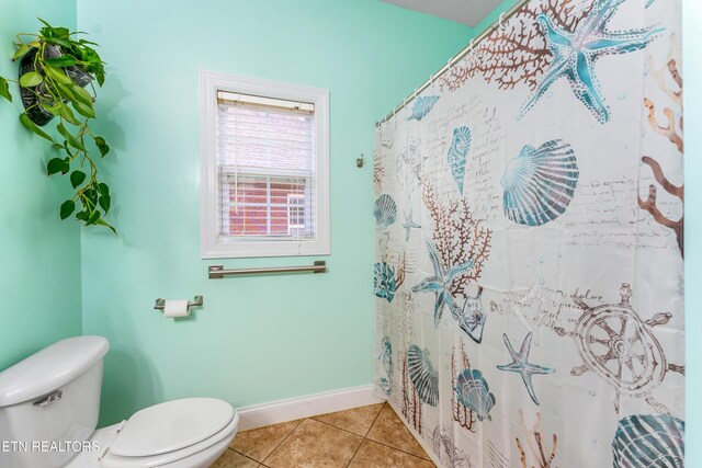 7924 Cedar Stone Ln, Powell, TN 37849 - full bath featuring tile patterned floors and a shower with curtain