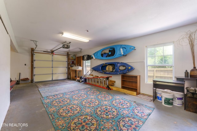 7924 Cedar Stone Ln, Powell, TN 37849 - garage featuring a garage door opener