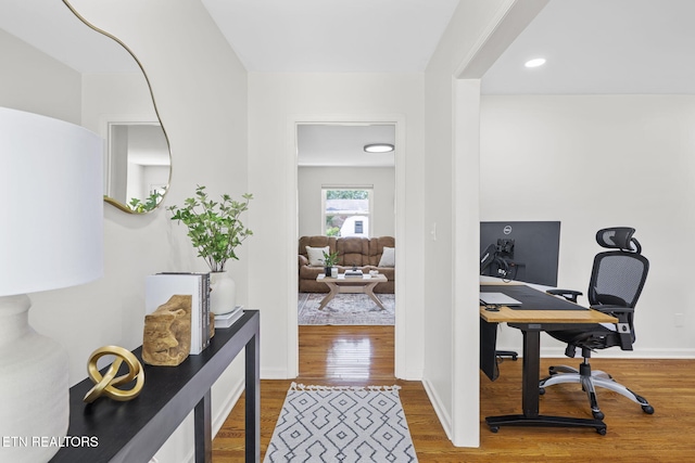7339 Brookside Dr, Chattanooga, TN 37421 - office space with wood finished floors and baseboards