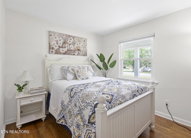 7339 Brookside Dr, Chattanooga, TN 37421 - bedroom with wood finished floors and baseboards