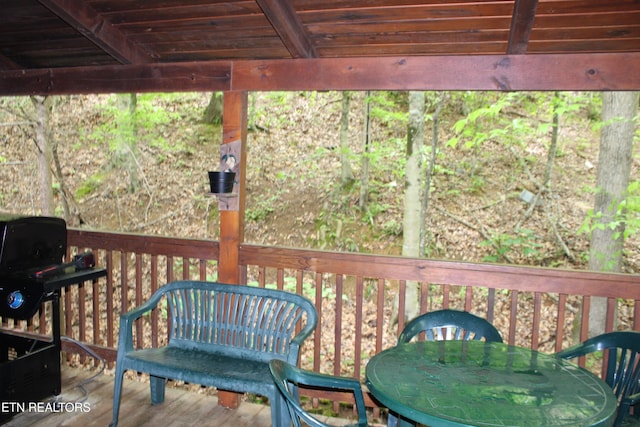 3006 Eagles Claw Way, Pigeon Forge, TN 37863 - wooden deck featuring area for grilling