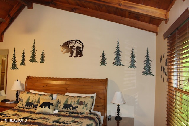 3006 Eagles Claw Way, Pigeon Forge, TN 37863 - bedroom featuring wooden ceiling and wood finished floors