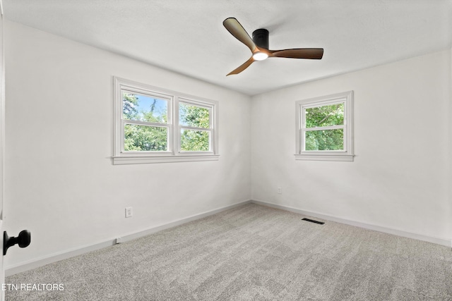 340 Gilbert St, Morristown, TN 37814 - carpeted spare room featuring a ceiling fan and baseboards
