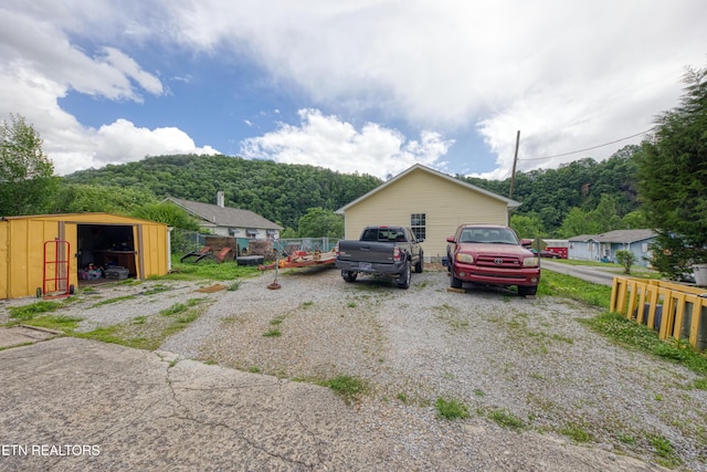 120 Rew St, Oakdale, TN 37829 - exterior space with an outbuilding and driveway