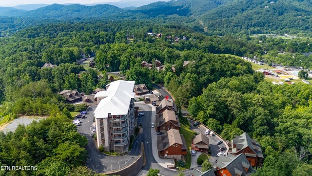 407 Big Bear Way, Pigeon Forge, TN 37863 - drone / aerial view of a forest and a mountain backdrop