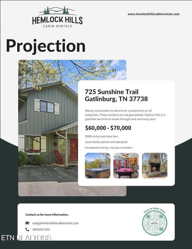 725 Sunshine Trl, Gatlinburg, TN 37738 - view of a document with multiple images