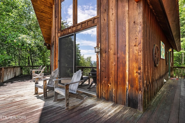 2295 Bluff Mountain Rd, Sevierville, TN 37876 - view of deck