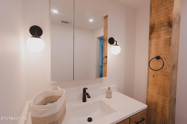 3415 N Broadway St Unit 105, Knoxville, TN 37917 - bathroom featuring vanity and recessed lighting