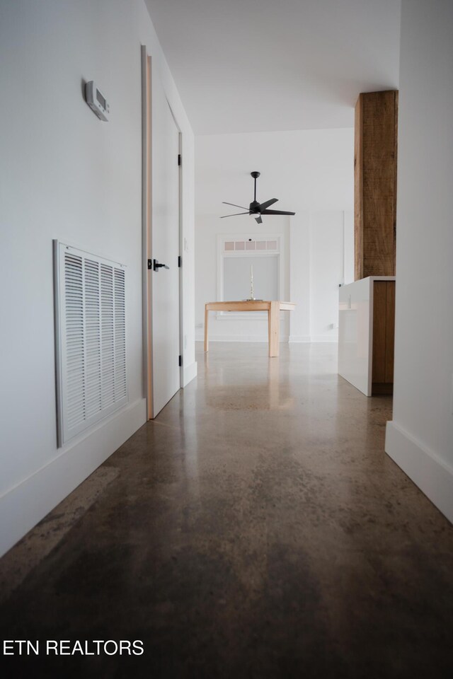 3415 N Broadway St Unit 105, Knoxville, TN 37917 - hall featuring concrete flooring