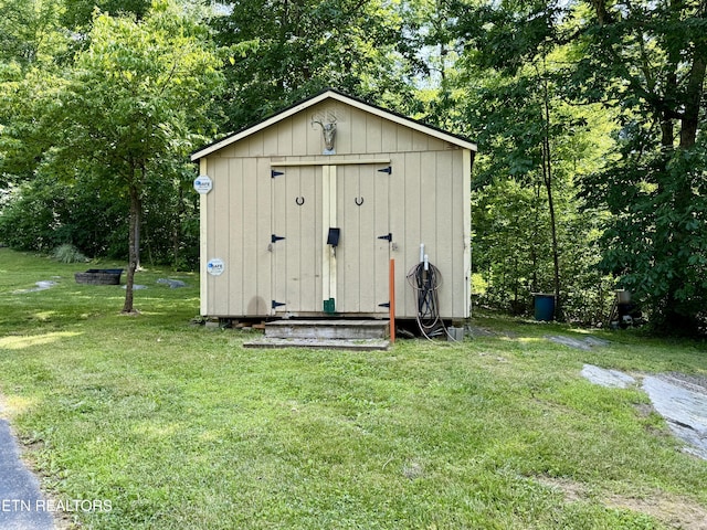 406 Asheville Hwy, Strawberry Plains, TN 37871 - view of shed featuring view of scattered trees