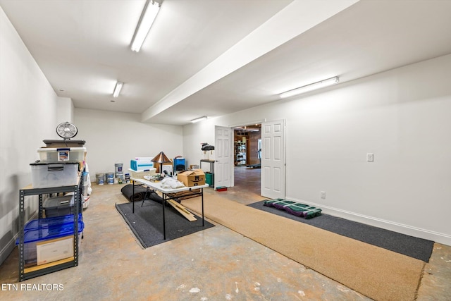 300 County Road 876, Englewood, TN 37329 - finished basement featuring baseboards
