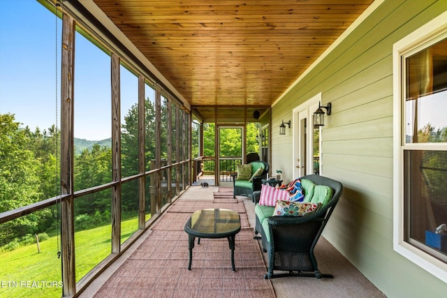 300 County Road 876, Englewood, TN 37329 - sunroom / solarium with an outdoor hangout area