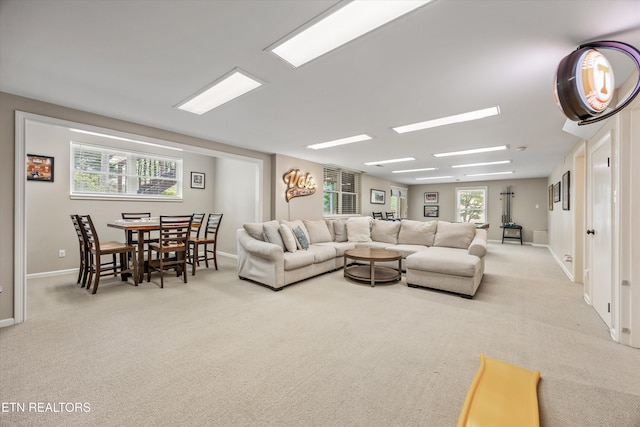 11919 Burnside Pl, Knoxville, TN 37934 - living area featuring carpet flooring and baseboards