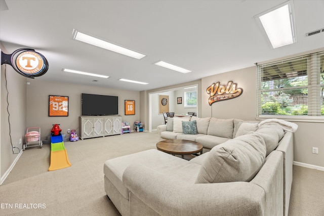 11919 Burnside Pl, Knoxville, TN 37934 - carpeted living room featuring baseboards