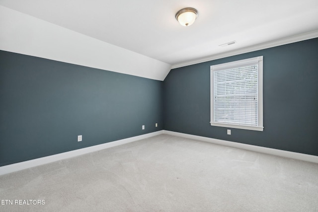 926 Andover View Ln, Knoxville, TN 37922 - additional living space with baseboards, carpet flooring, and lofted ceiling