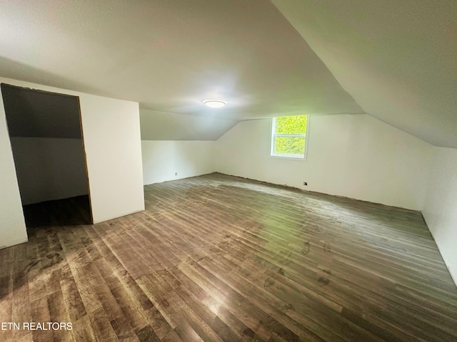 5936 Thorn Grove Pike, Knoxville, TN 37914 - additional living space with wood finished floors and vaulted ceiling