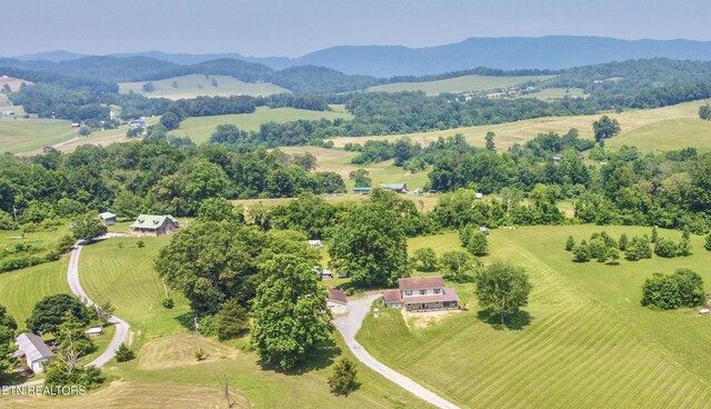 1844 Jackson Rd, Rutledge, TN 37861 - aerial view of sparsely populated area featuring mountains