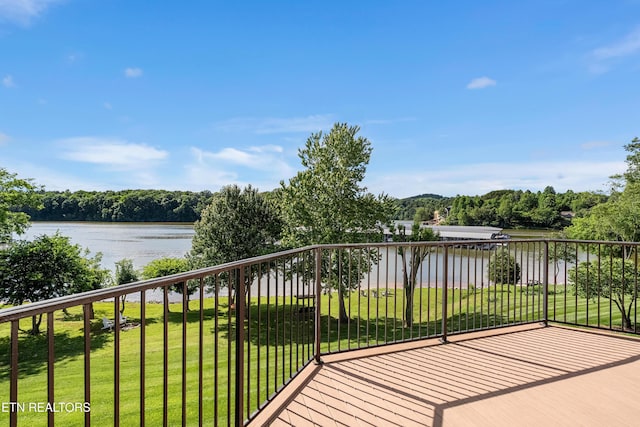460 Morning Dove Dr, Vonore, TN 37885 - balcony with a water view