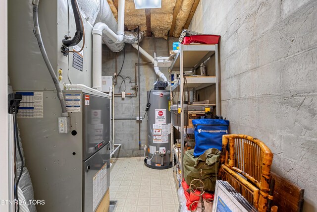 460 Morning Dove Dr, Vonore, TN 37885 - utilities with water heater and heating unit
