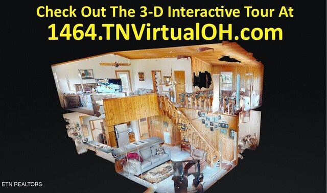 1464 Blue Mill Rd, Del Rio, TN 37727 - floor plan / room layout